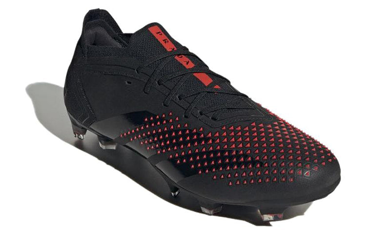 adidasx Prada Predator Accuracy Lux.1 L FG 'Black Solar Red